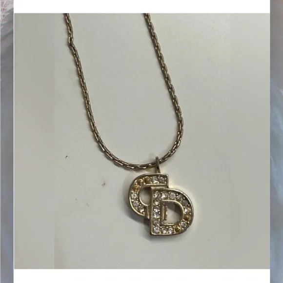 VTG Christian Dior choker necklace - Picture 3 of 3